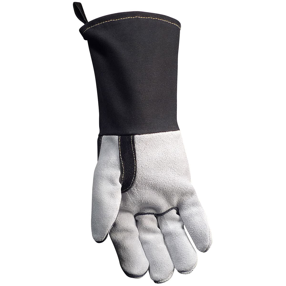 Premium Split Cowhide MIG/Stick Welder's Glove with FR Cotton Cuff, Gray (1504) - L_2