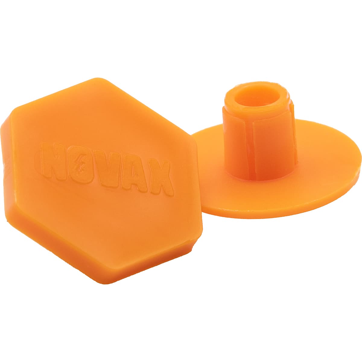 Rubber Insulating Sleeves Strap Buttons, Orange (199-BUTTONS) - OS