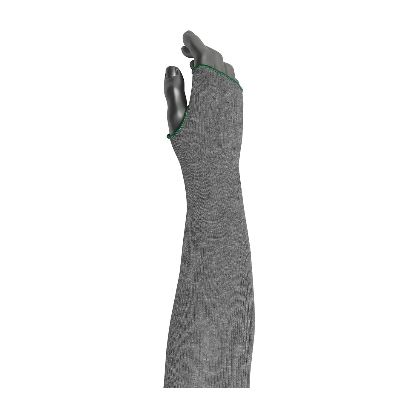 Single-Ply ACP / Dyneema Blended Sleeve with Smart-Fit and Thumb Hole, Gray (20-21DACPTH) - 18_0