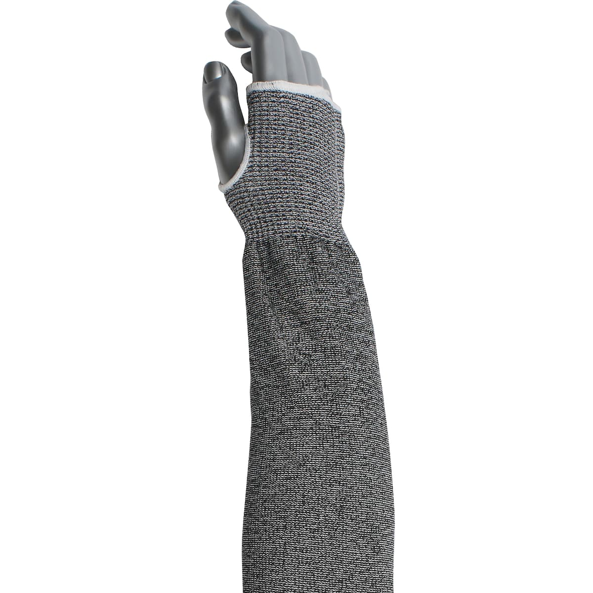 ATA/ HPPE Blended Sleeve with Thumb Hole, Gray (20-S10ATA/PE8-T) - 18