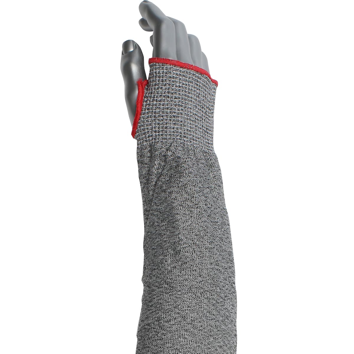 ATA/ HPPE Blended Sleeve with Thumb Hole, Gray (20-S13ATA/PE2-T) - 18