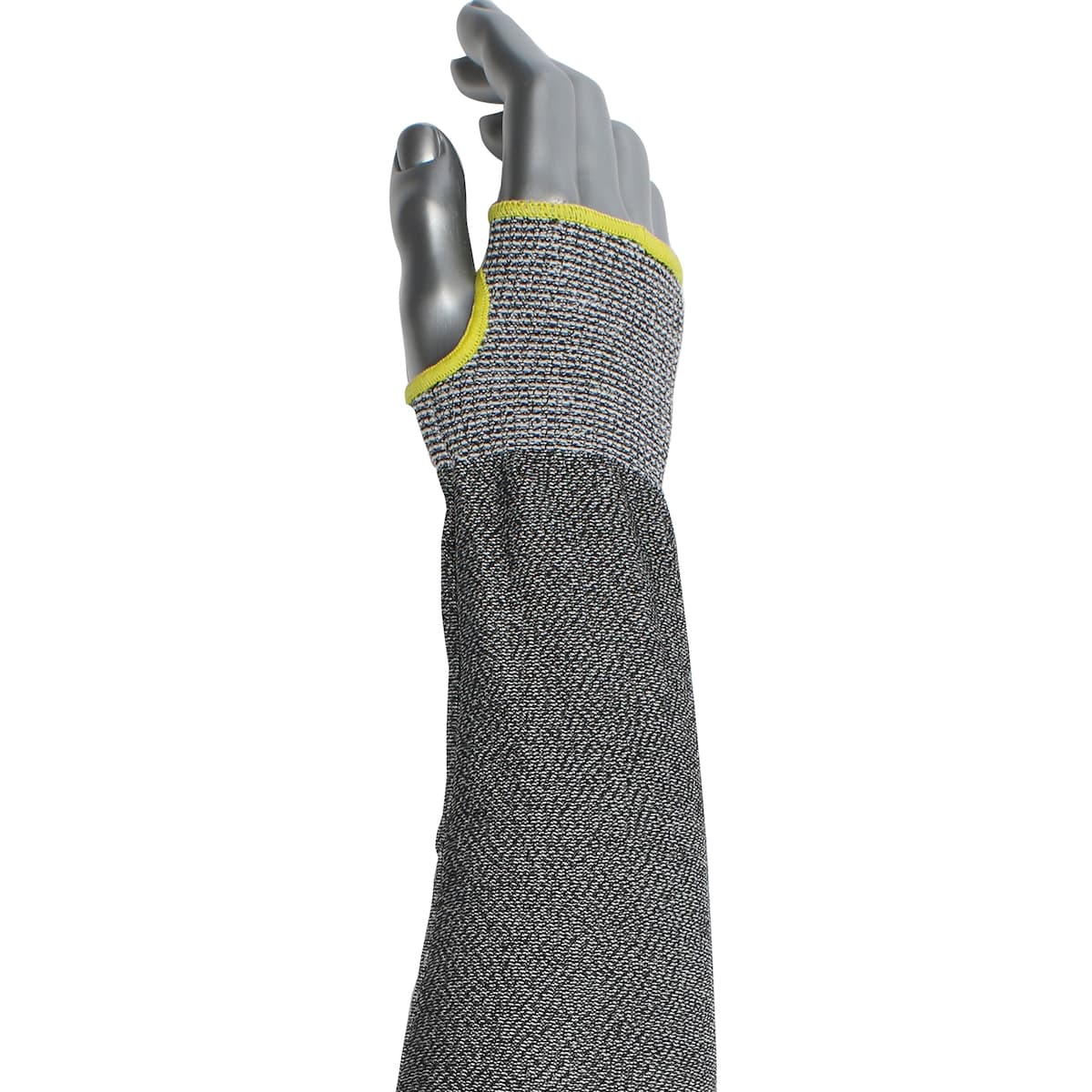 ATA/ HPPE Blended Sleeve with Thumb Hole, Gray (20-S13ATA/PE4-T) - 18