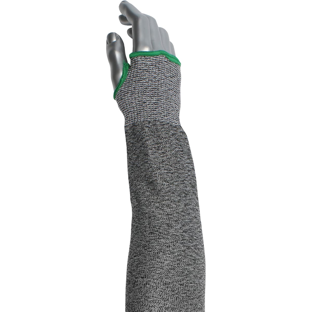 ATA/ HPPE Blended Sleeve with Thumb Hole, Gray (20-S13ATA/PE6-T) - 18