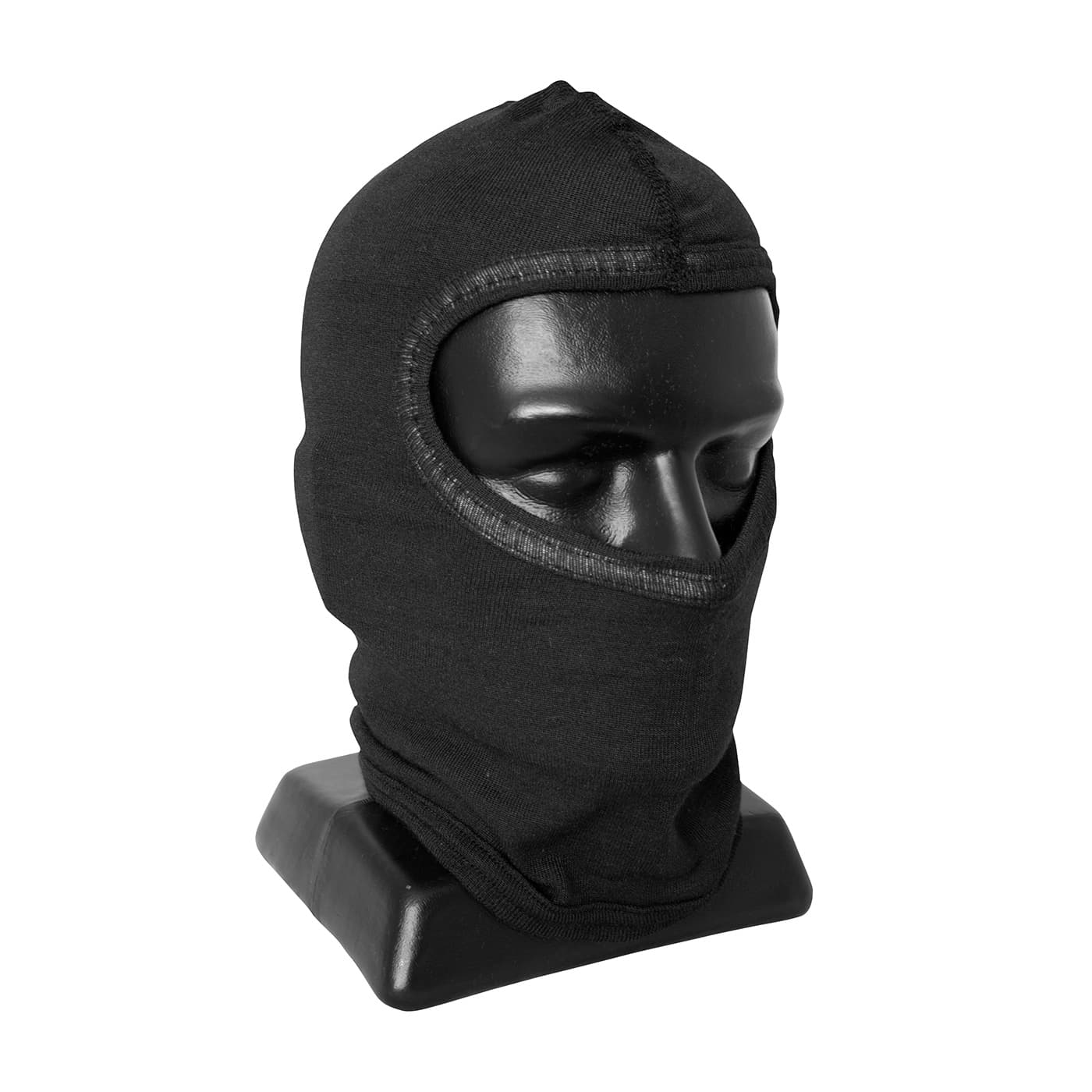 Single-Layer Nomex Balaclava without Bib - Full Face, Black (202-101) - OS_1