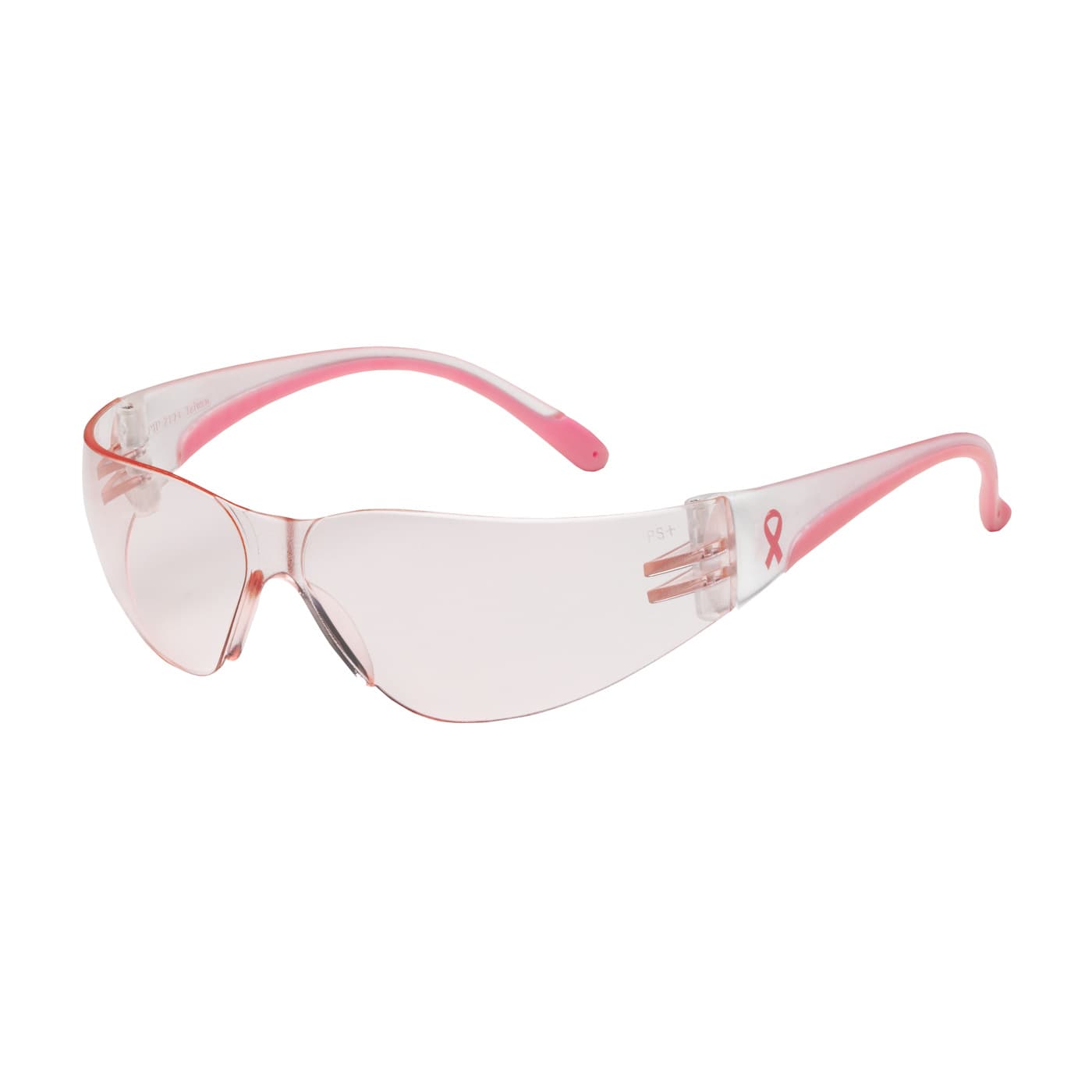 Eva Petite ,Pnk As, Clr/Pink Tmpls, Rubber Tmpl End, Molded Bridge