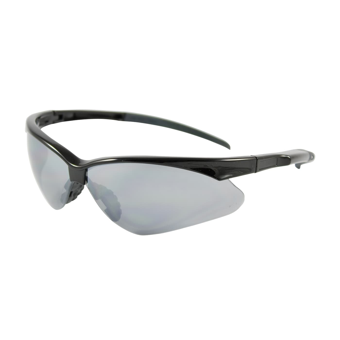 Adversary, Slv Mir Lens, Gloss Blk Frm, Rubber Tmpls & Bridge