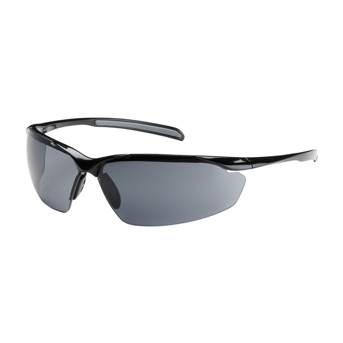 Commander, Gry Lens, As/Af, Gloss Blk Frm, Rubber Pads , Csa