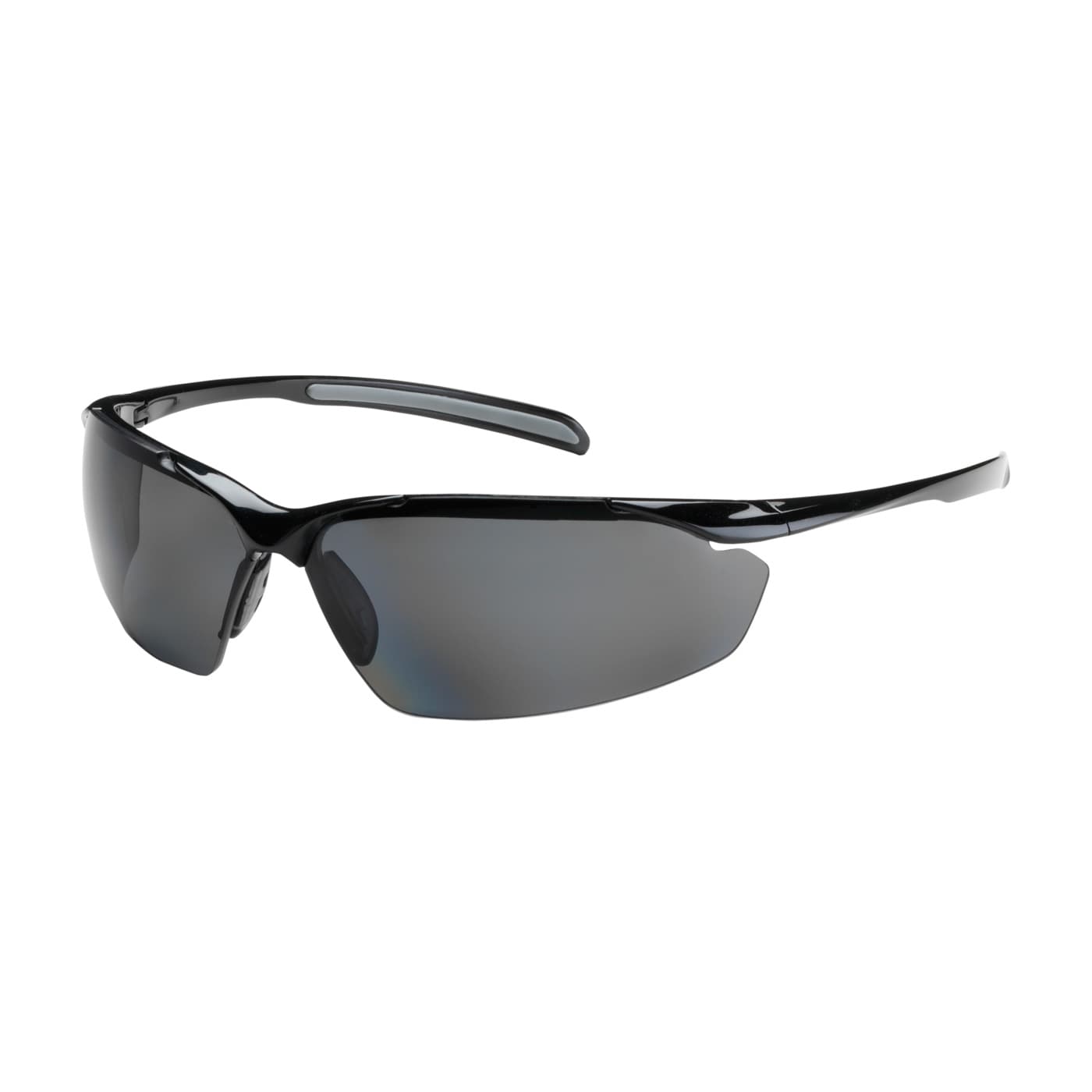 Commander, Pol Gray Lens, As, Gloss Blk Frm, Rubber Pads , Csa