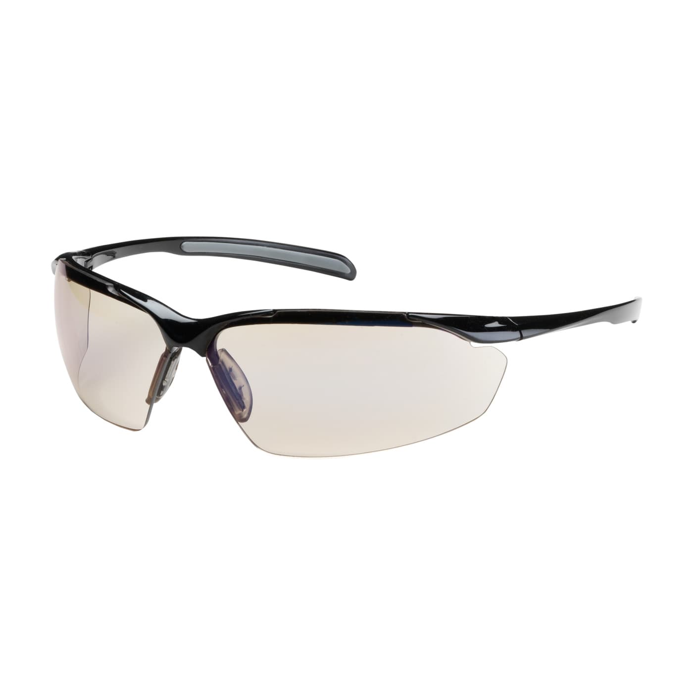 Commander, I/O Bl Lens, As/Af, Gloss Blk Frm, Rubber Pads , Csa