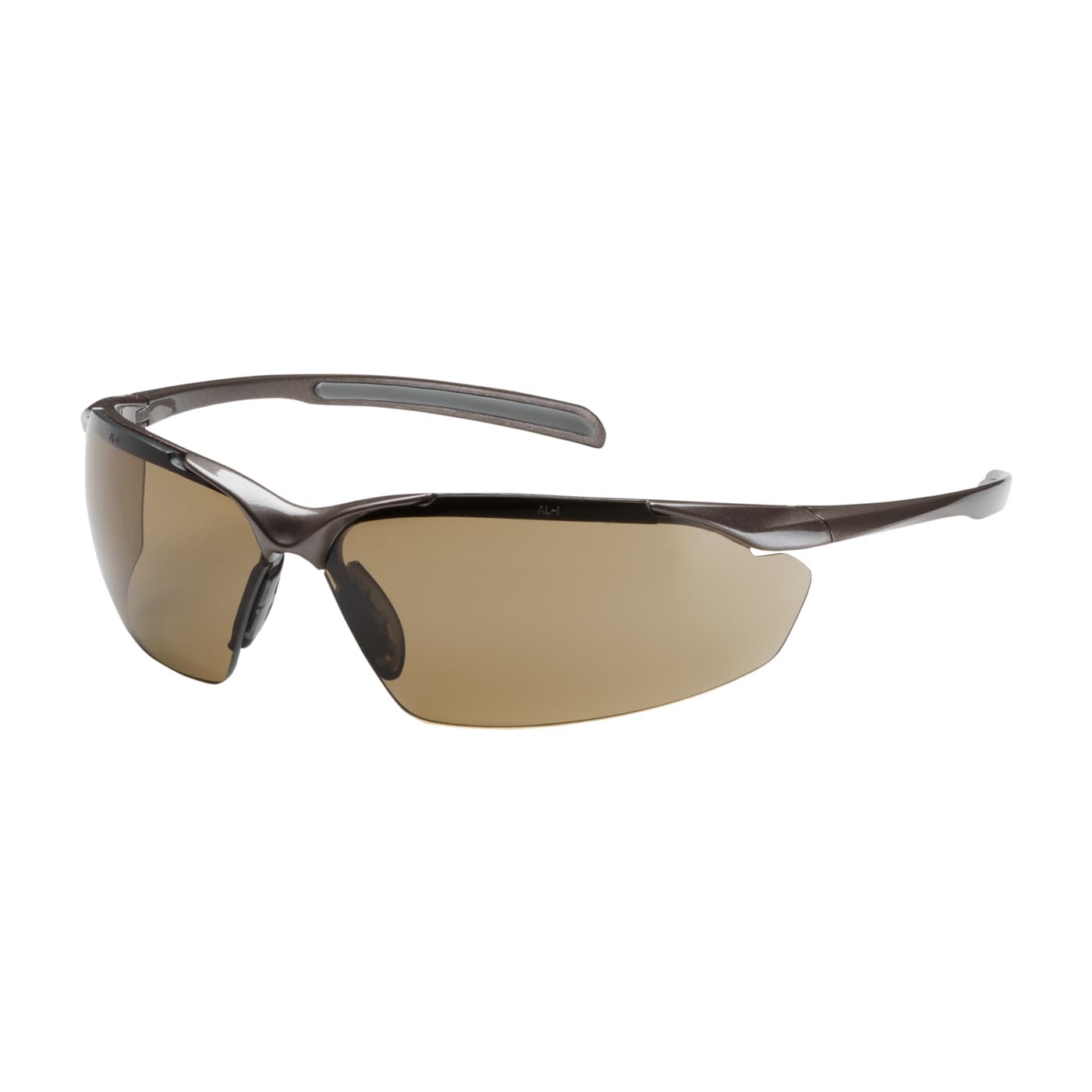 Commander, Brown Lens, As/Af, Gloss Bronze Frm, Rubber Pads , Csa