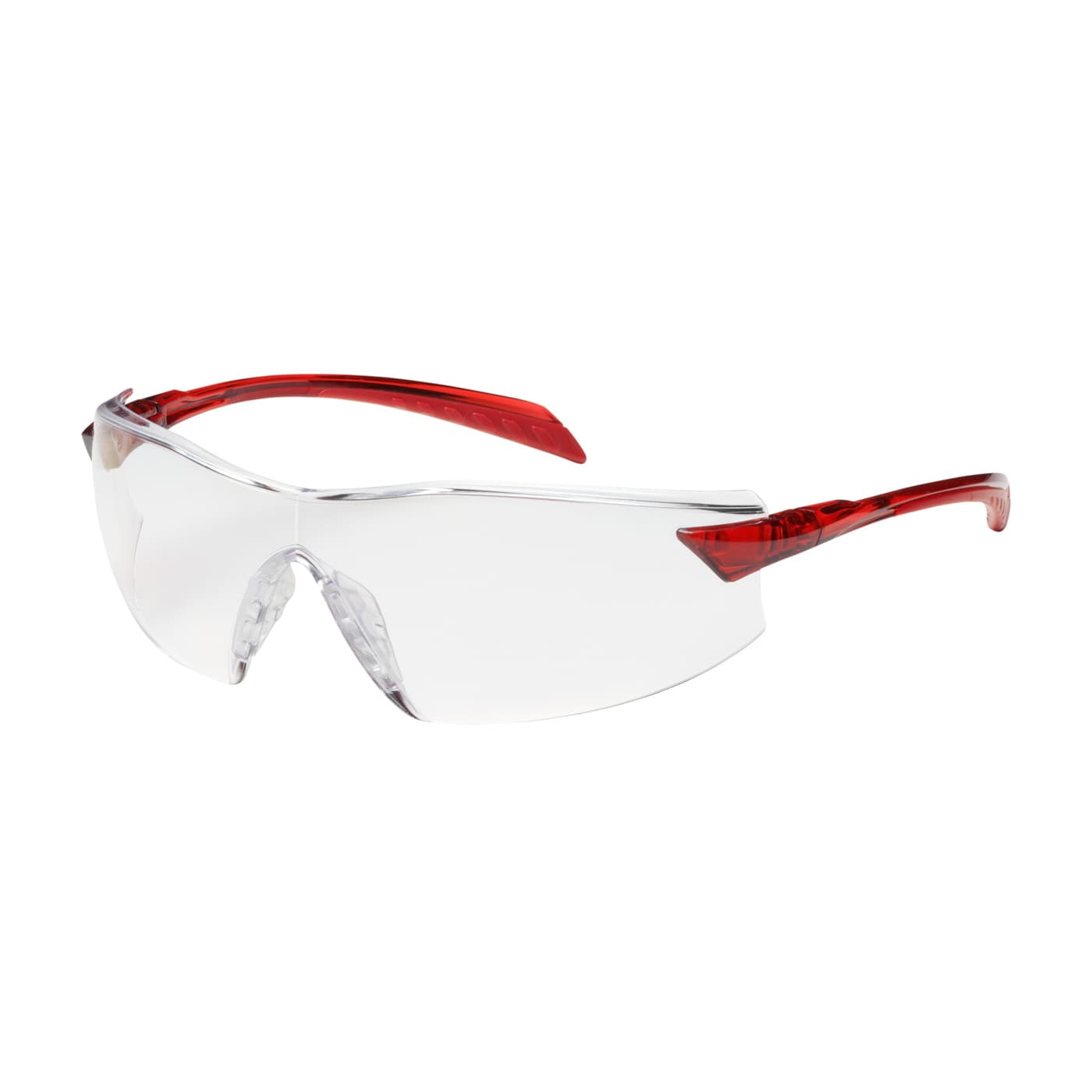 Radar, Clr Lens, Ar/As, Red Bayonet Temples, Rubber Pads, Csa