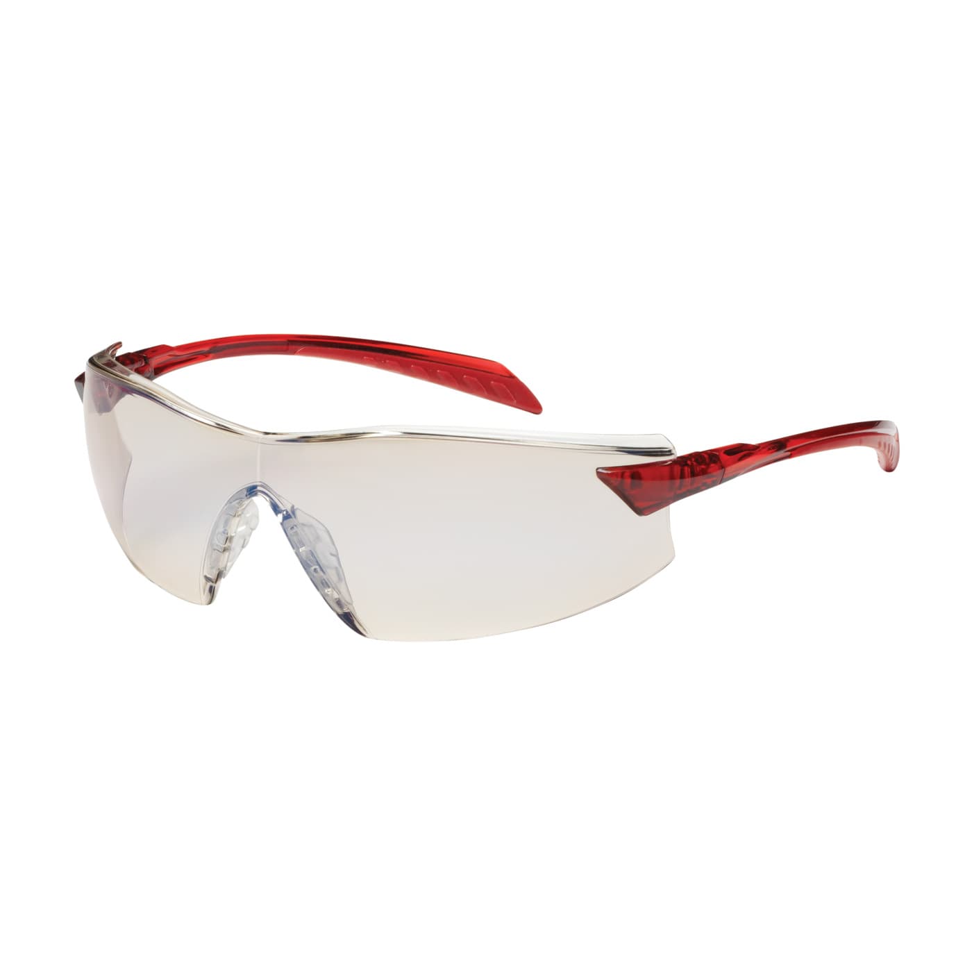 Radar, I/O Bl Lens, As/Af, Red Bayonet Temples, Rubber Pads, Csa