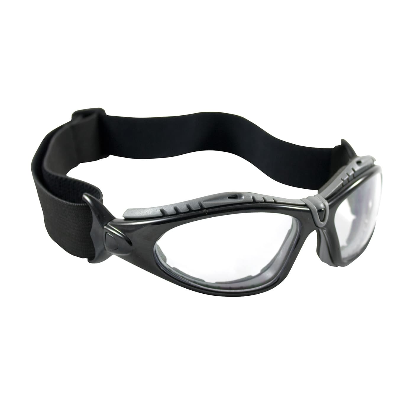 Fuselage, Clr, Fogless 360, Blk/Gry Frm, Foam Pad, Incl Tmpls & Strap
