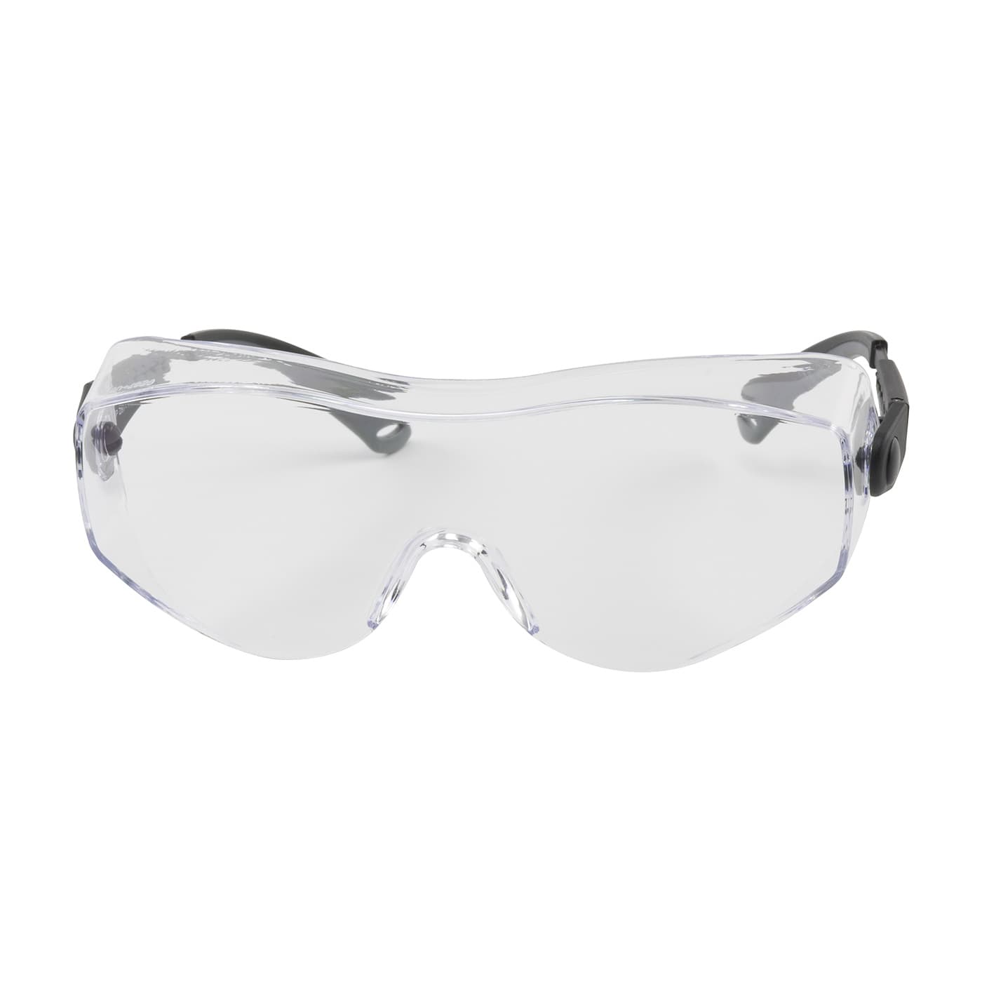 Oversite, Clr Lens, As, Blk/Gry, Otg, Adj Length Ratcheting,