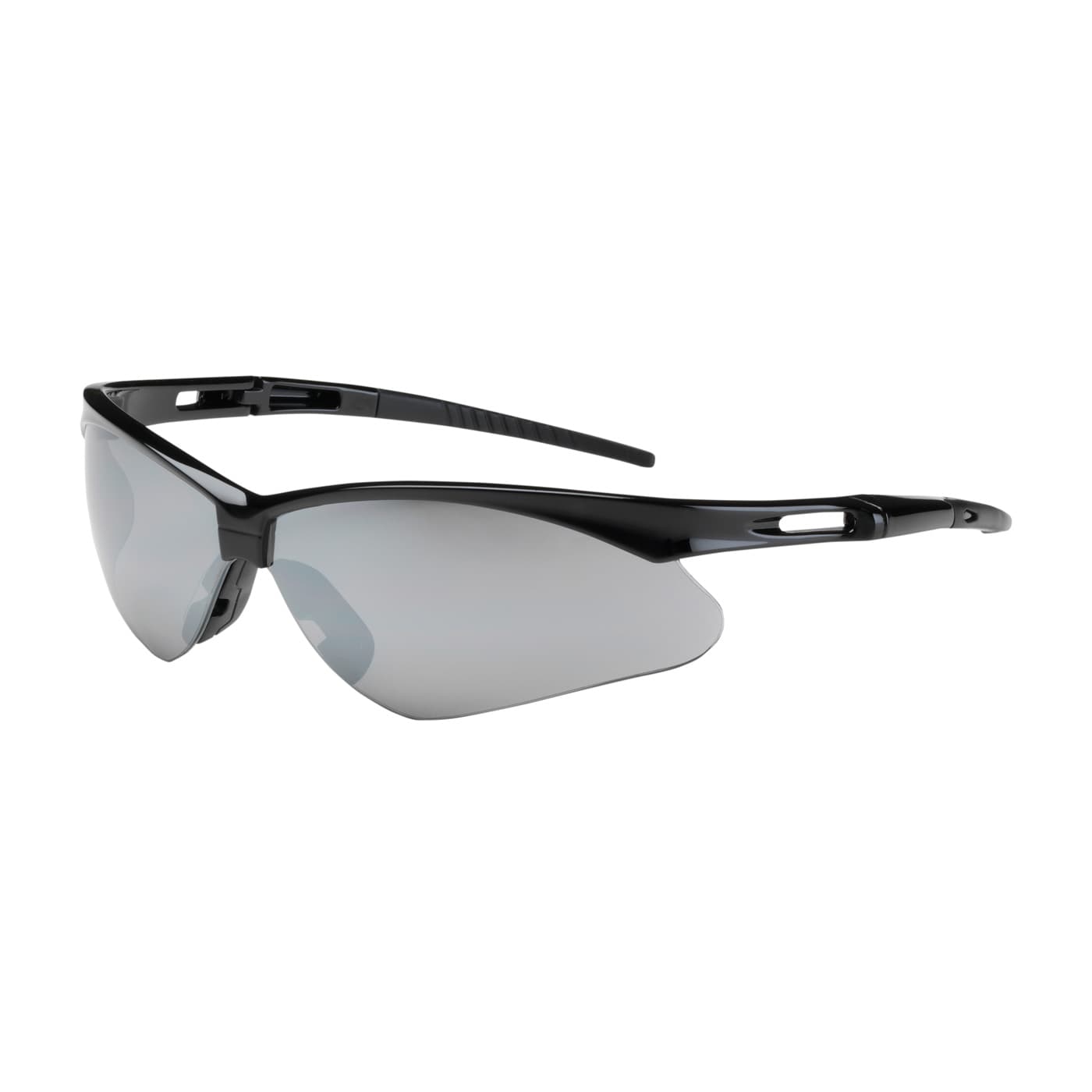 Anser, Slv Mir Lens, As, Blk Frm, Rubber Tmpl Tips, Incl Neck Cord