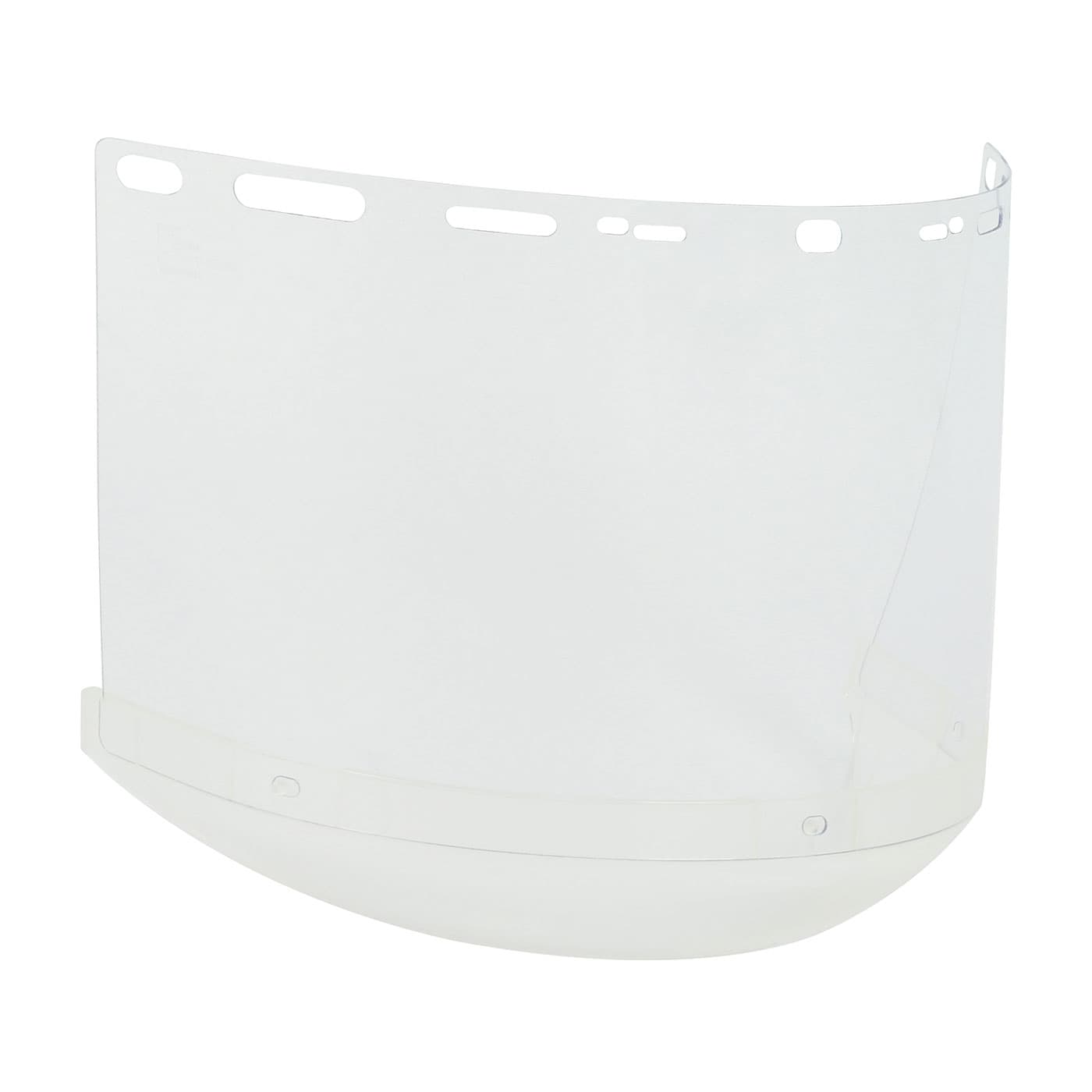 Universal Fit Polycarbonate Safety Visor with Chin Cup - .040in. Thickness, Clear (251-01-5210) - OS_1