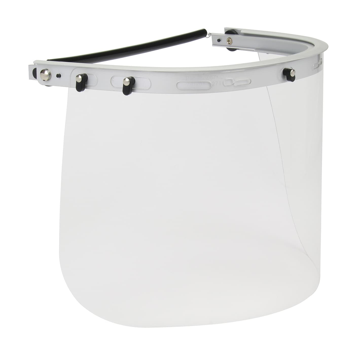 Aluminum Face Shield Bracket for Cap Style Hard Hats, Silver (251-01-5271) - OS_3