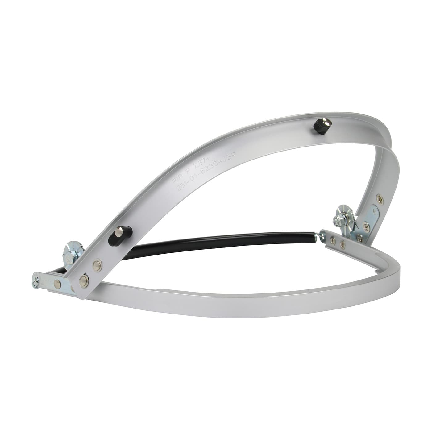 Aluminum Face Shield Bracket for JSP Evolution Cap Style Hard Hats, Silver (251-01-6230-JSP) - OS_2
