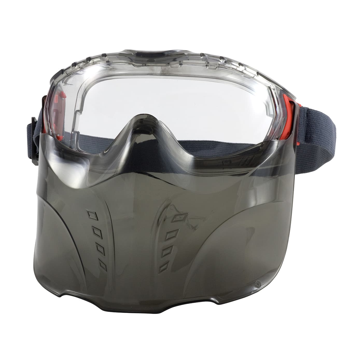 ANSI Rated Polycarbonate Face Shield Attachment for Stone Goggle, Gray (251-60-000V) - OS_1