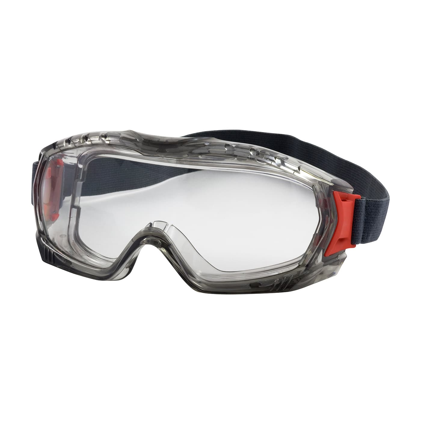 Indirect Vent Goggle with Gray Body, Clear Lens and Anti-Scratch / FogLess 3Sixty Coating, Gray (251-60-0020) - OS_1