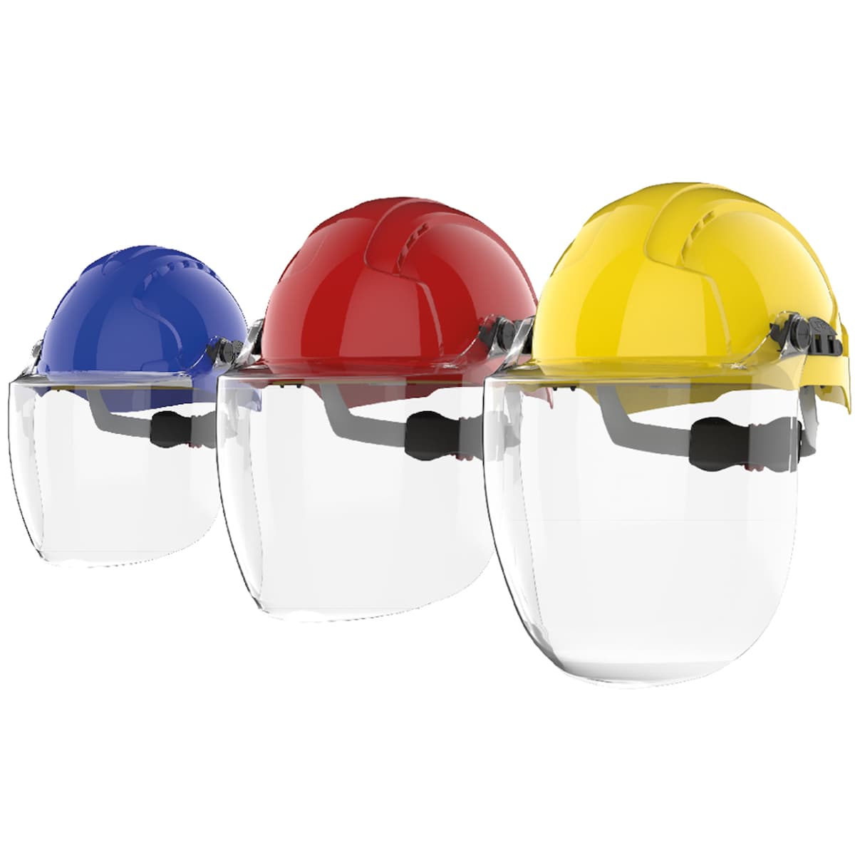 Jsp C4-Max Safety Visor, Clr Poly,Anti-Scratch, Clear, Os