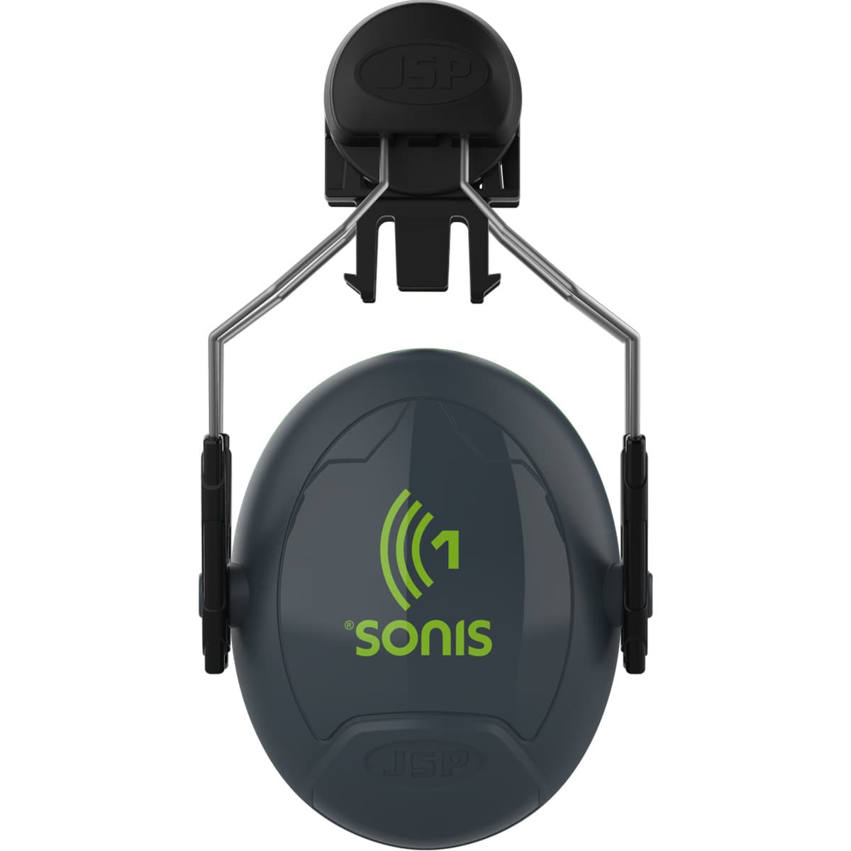 Cap Mounted Passive Ear Muff - NRR 22, Dark Gray (262-AEB010-CM) - OS_2