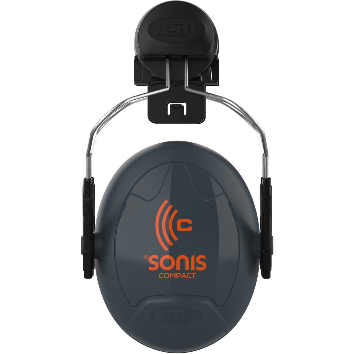 Full Brim Mounted Passive Ear Muff - NRR 24, Dark Gray (262-AEB030-FB) - OS_2