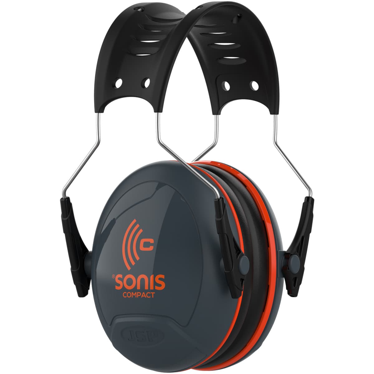 Passive Ear Muff with Adjustable Headband - NRR 25, Dark Gray (262-AEB030-HB) - OS_1