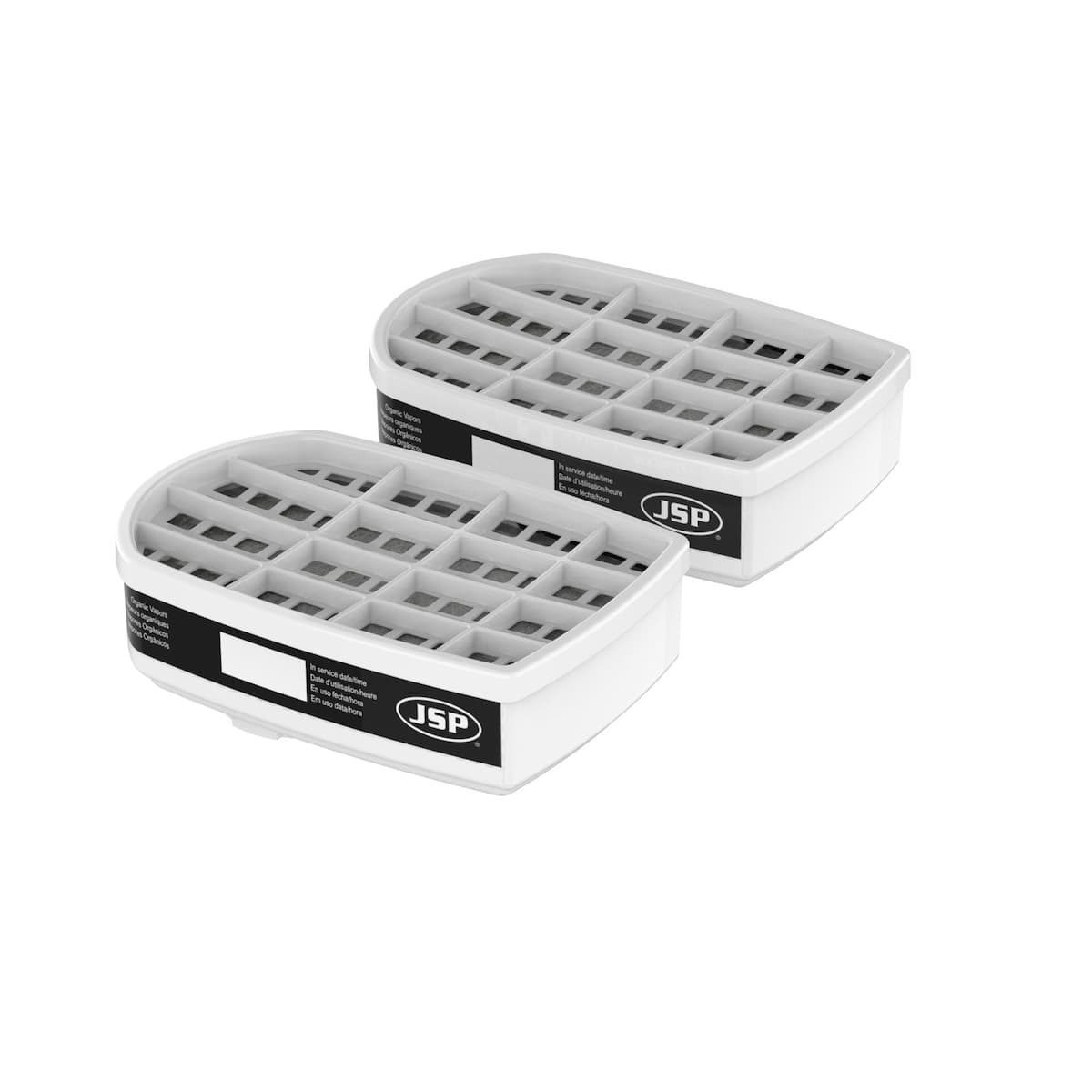 Jsp Organic Vapor Cartridge, 10 Pair Per Box