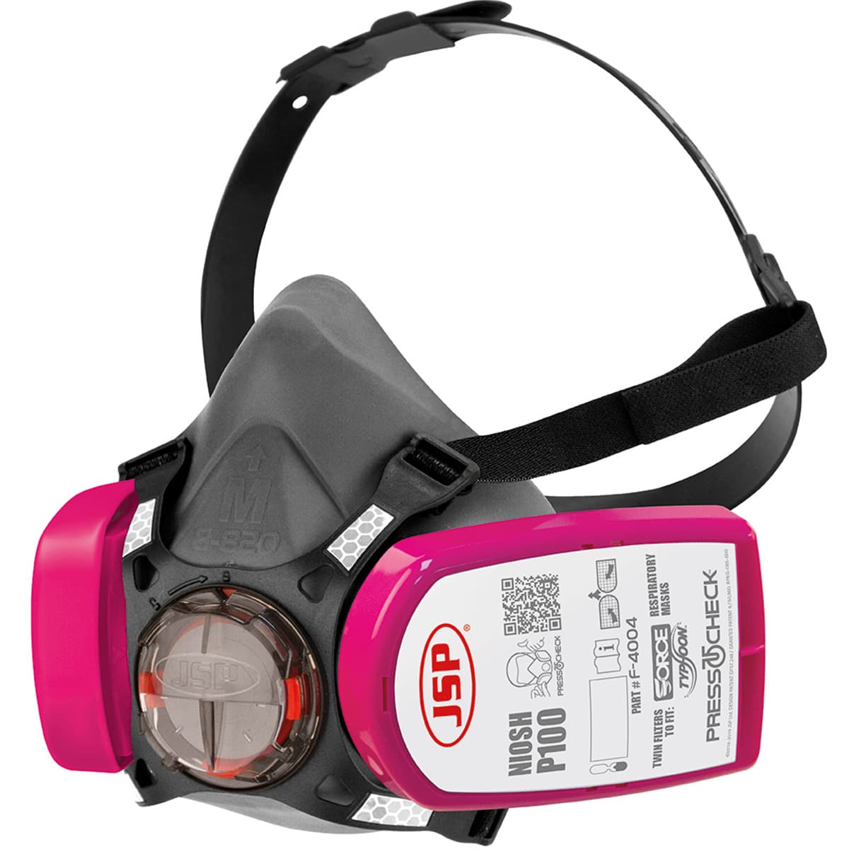 Half-Mask Respirator - Large, Gray (272-RPRF8830) - L_4