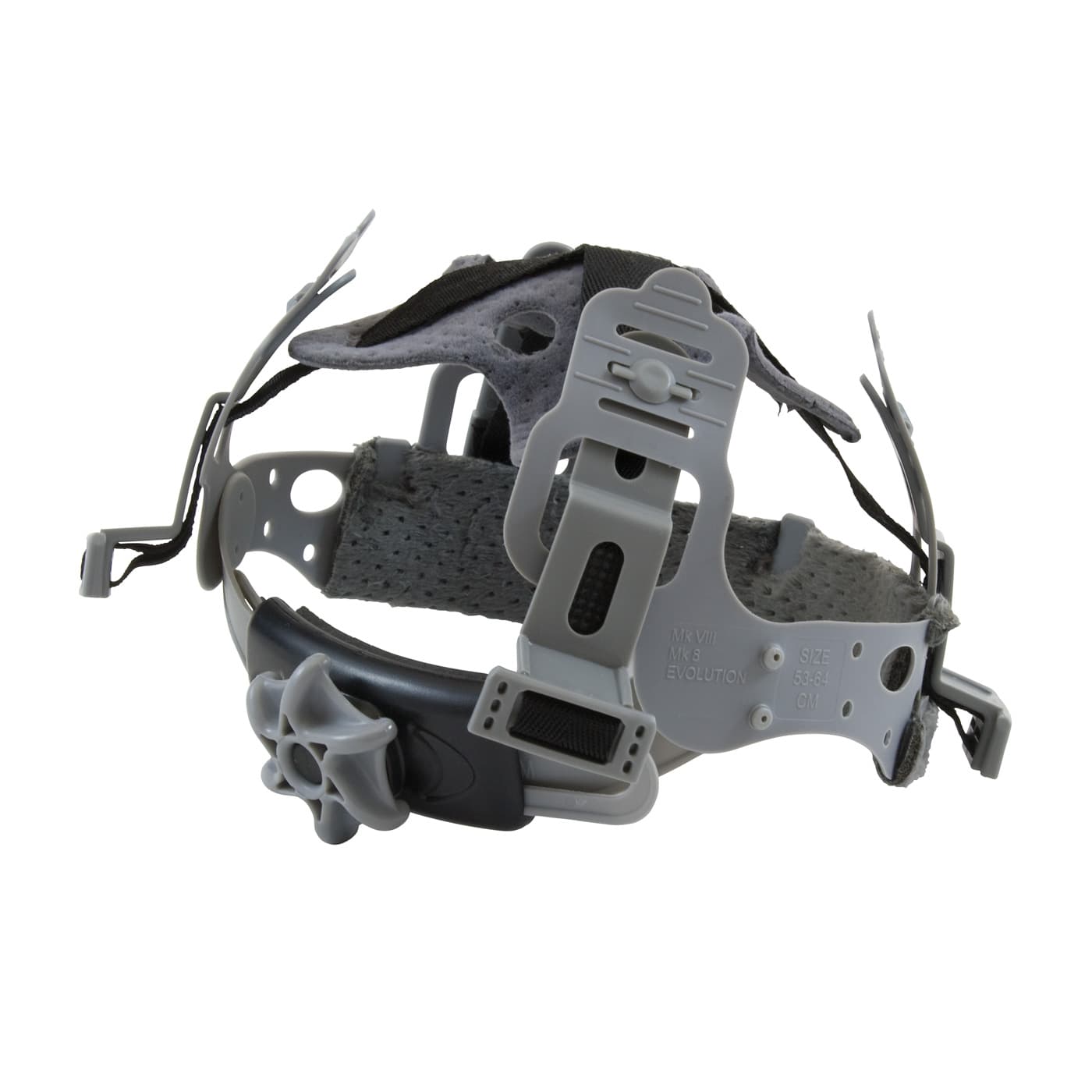 Replacement Suspension for MK8 Evolution Hard Hats, Gray (280-AHS-SUSP) - OS