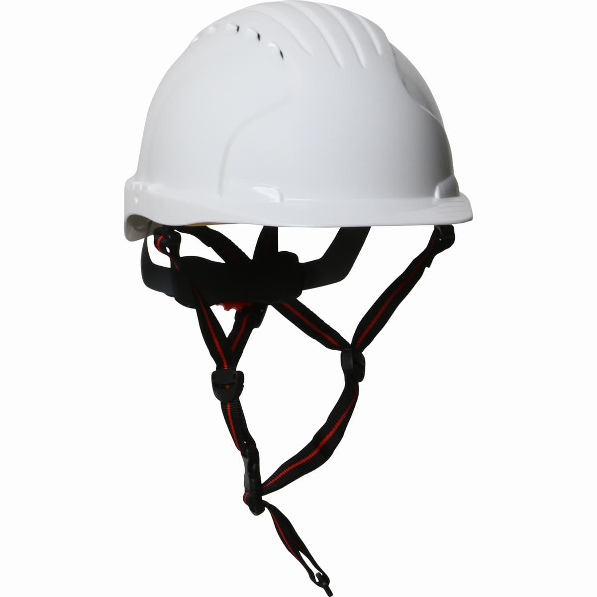 EVO 6151 Ascend Vented, Cap Style Safety Helmet with HDPE Shell, 4-Point Chinstrap, 6-Point Suspension and Wheel Ratchet Adjustment (280-EV6151V-CH)