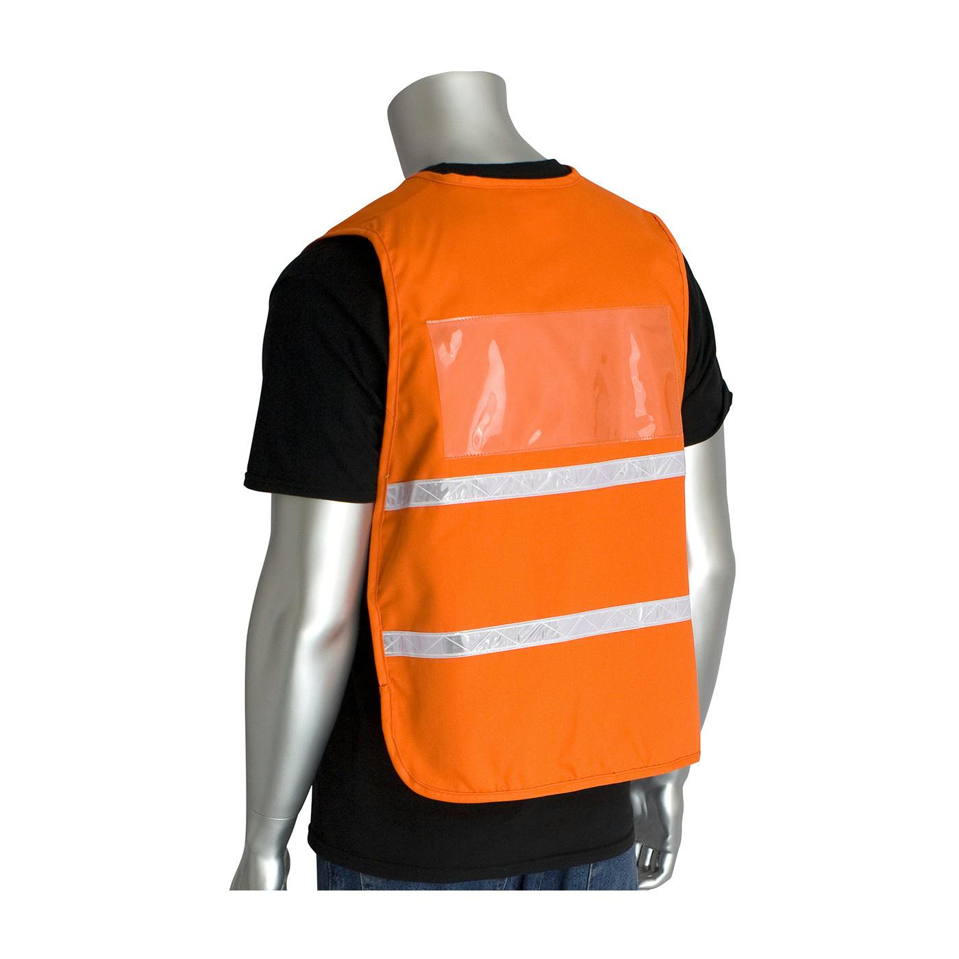 Non-ANSI Incident Command Vest - Cotton/Polyester Blend, Orange (300-2507)