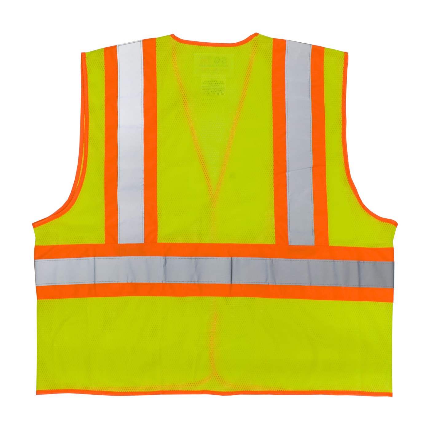 Class 2 Mesh Vest, 3 Pockets, H&L Closure, Two Tone Tape, Ly