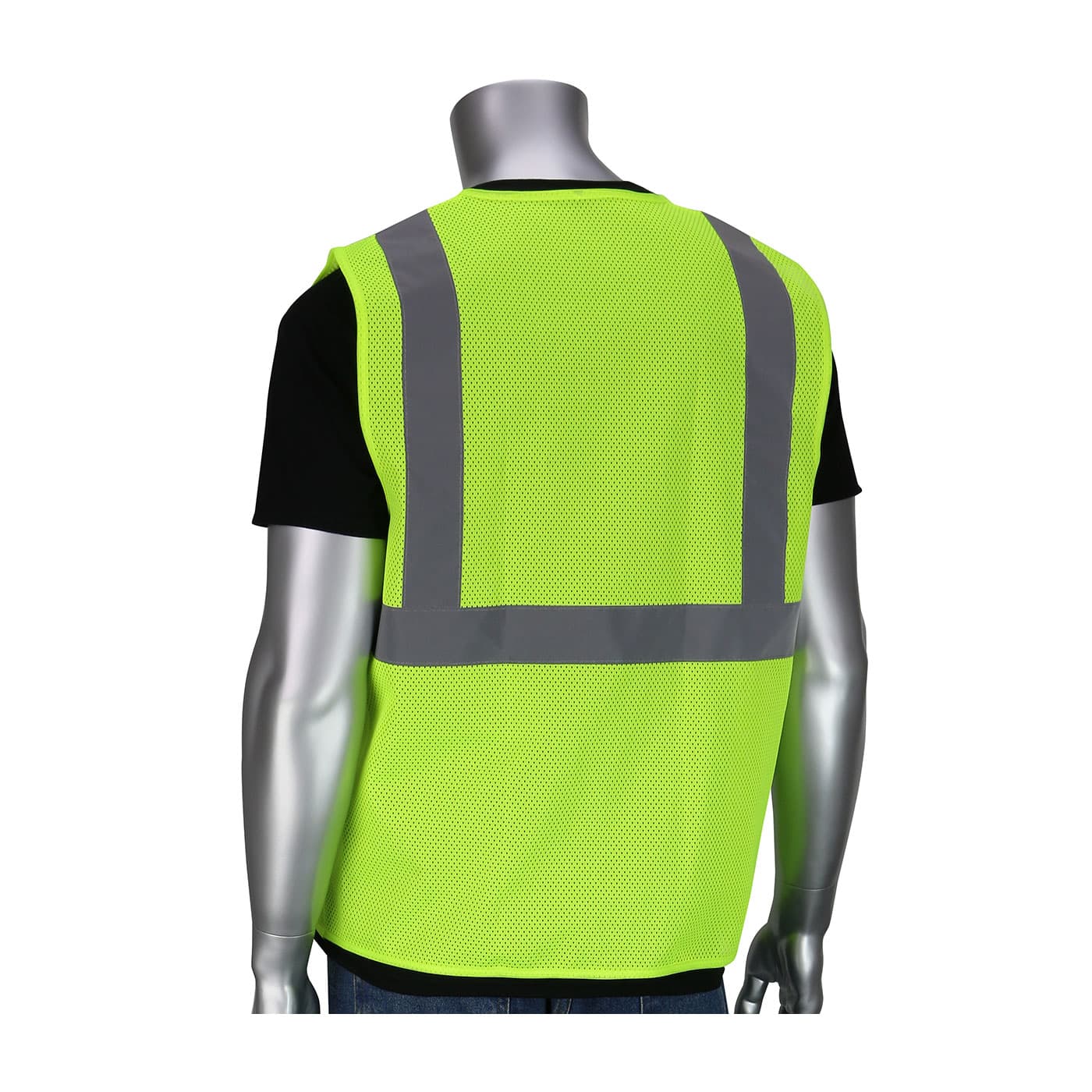 Type R Class 2 Value Mesh Vest, Zipper Closure, 1 Chest Pocket, Ly