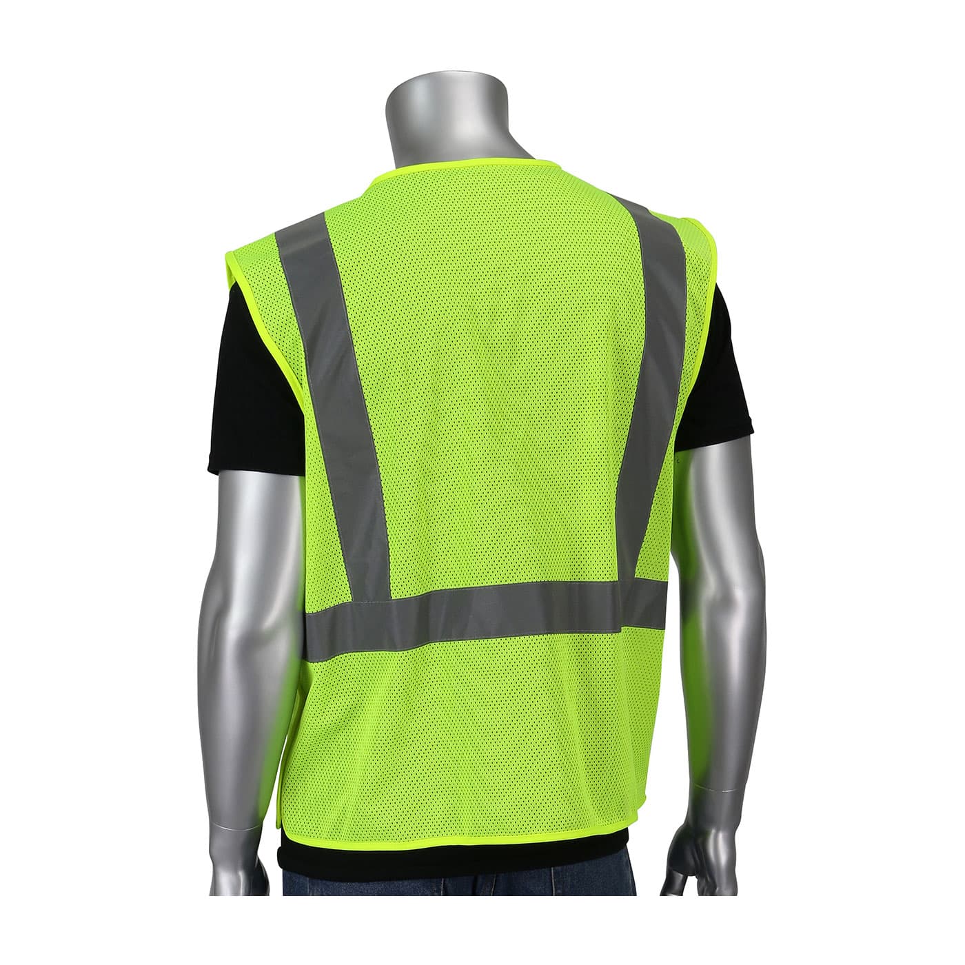 Type R Class 2 Breakaway Mesh Vest Hook & Loop, 2 Pockets, Dual, Ly