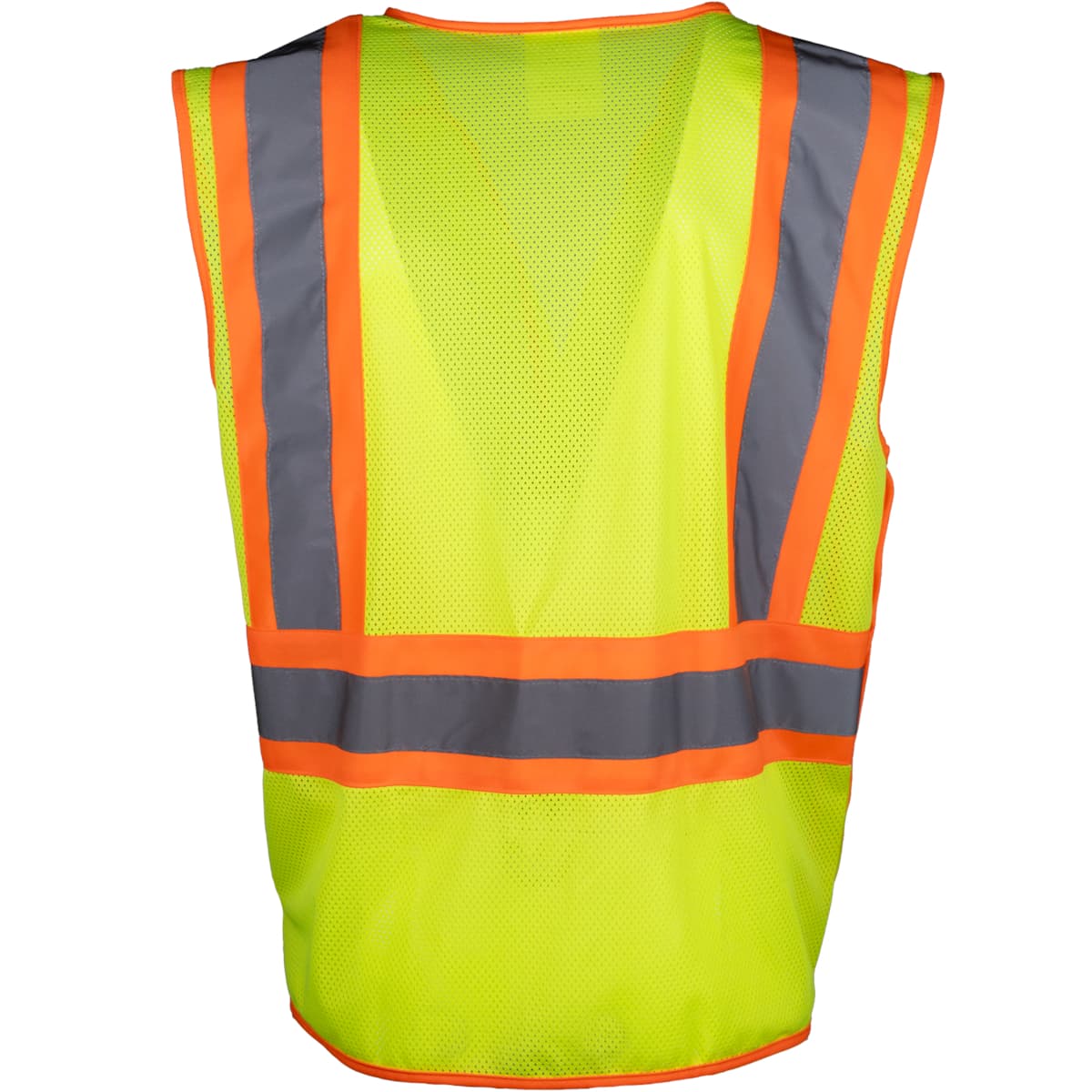 Type R Class 2 Two-Tone Tape Vest, Drop Shoulder Breakaway, Mic Tabs