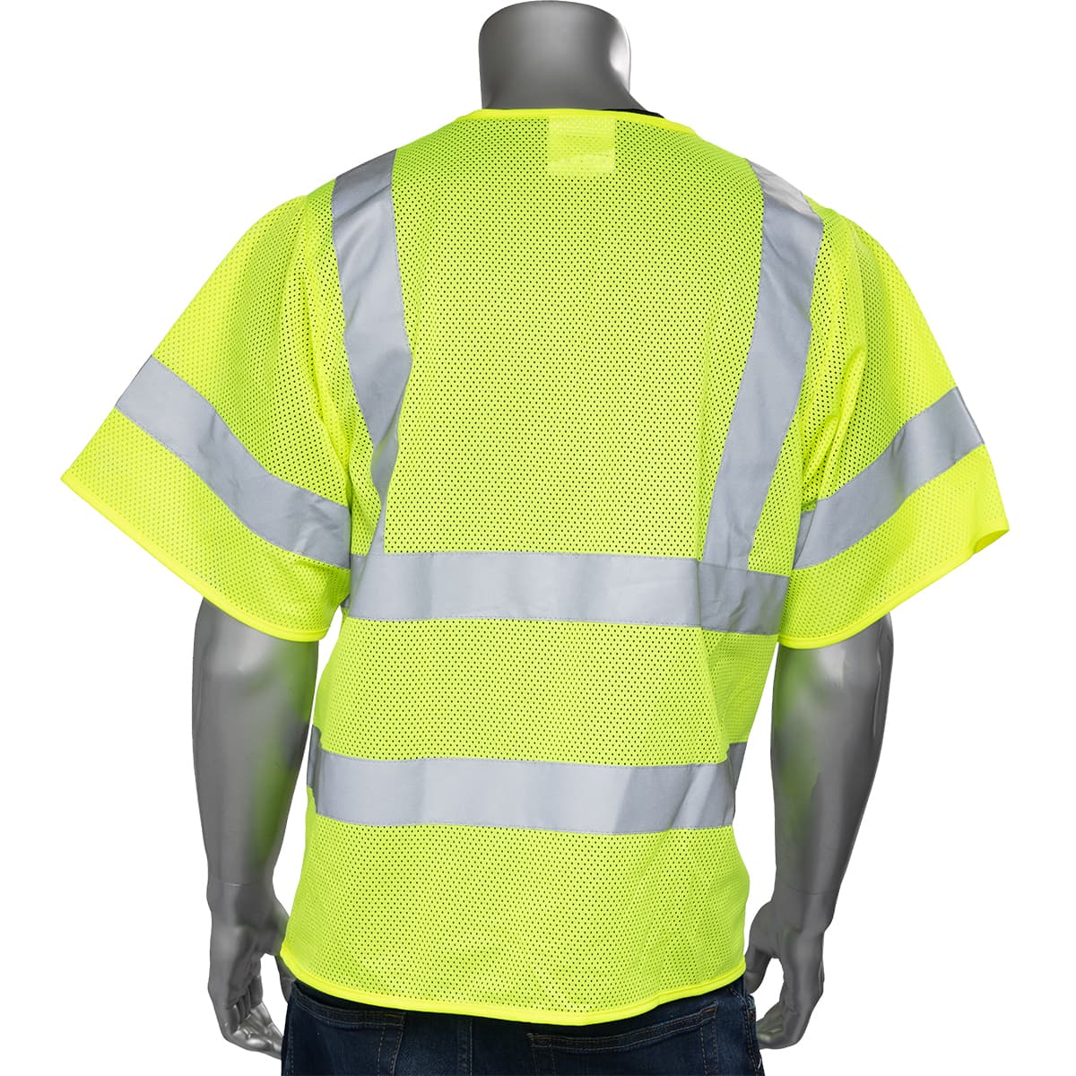 Type R Class 3 Value Mesh Vest, Zipper Closure, 1 Chest Pocket, Ly