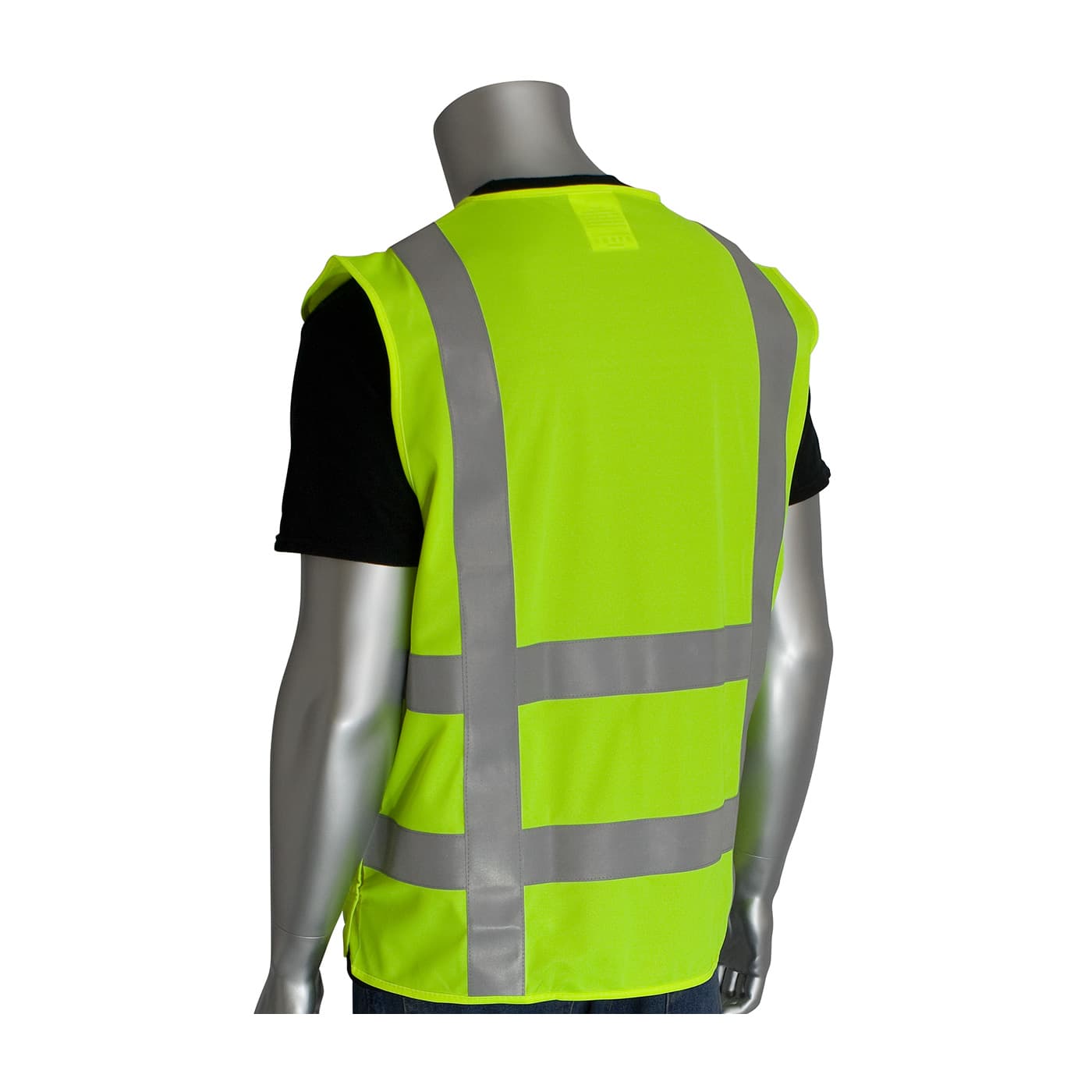 Class 2 Treated Poly, Brkwy Solid Vest, H&L Closure, Fr Tape, Or