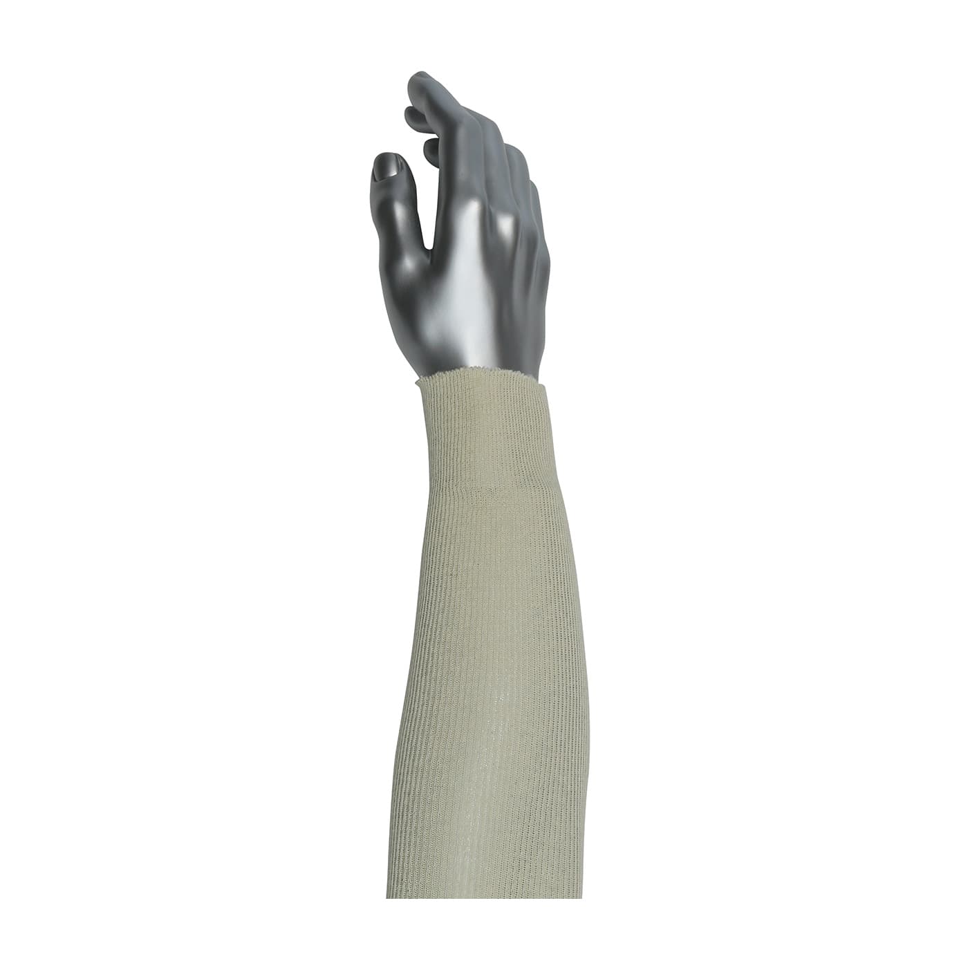 Single-Ply 100% Natural Cotton Sleeve with Unsewn EDGs, Natural (31-C) - 18