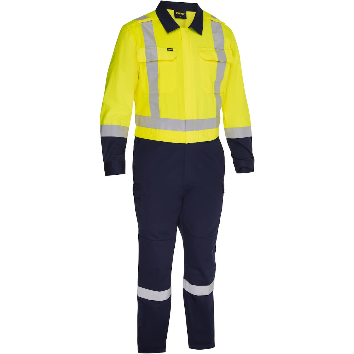 Class 3 Men'S Coverall, Vented, Hi-Vis