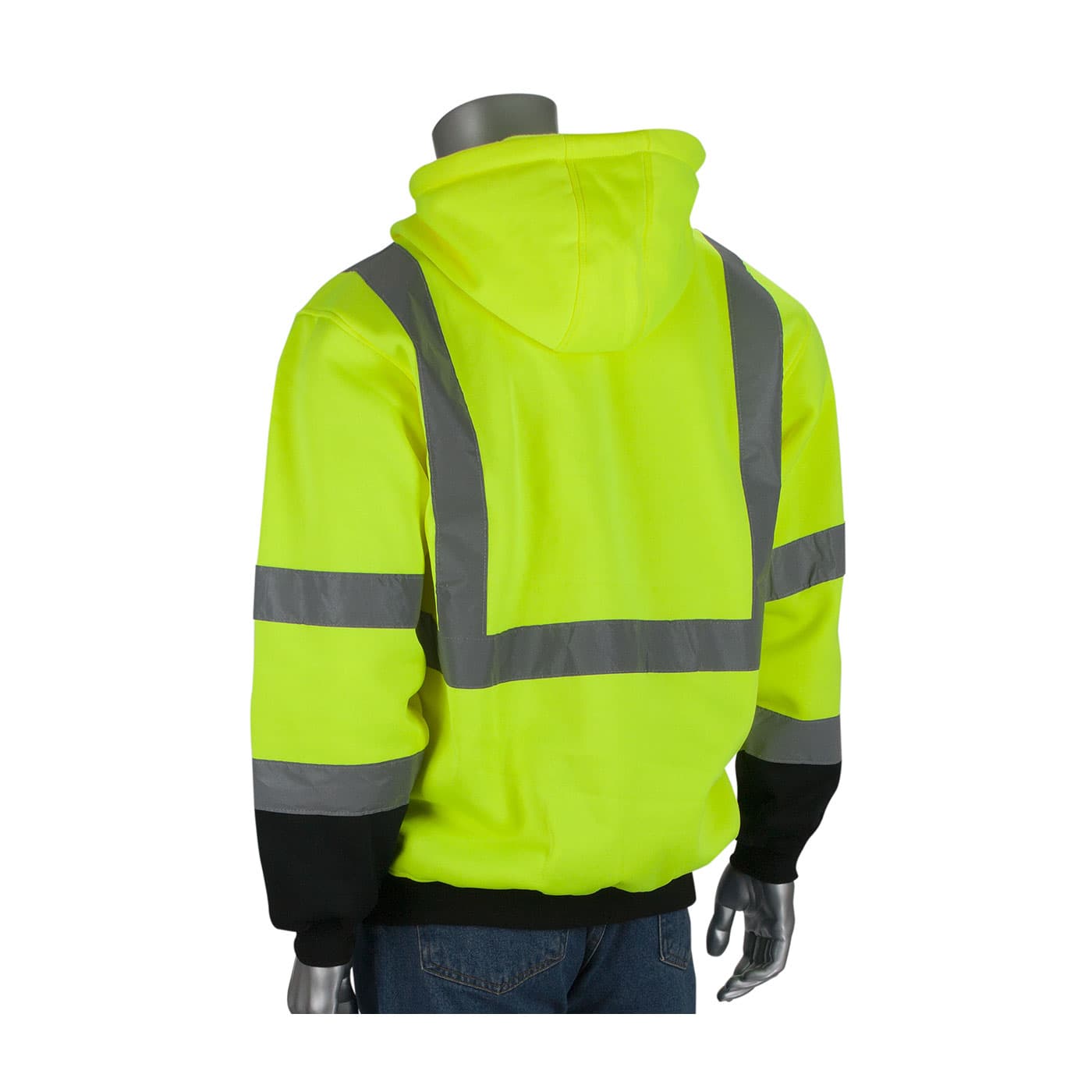 Class 3 Pullover Hoodie, Black Bottom, Water Repellent, Ly