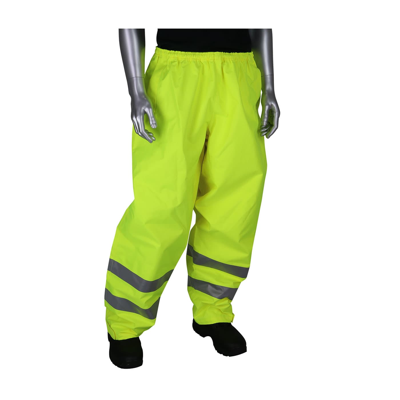 Class E Rain Pant, W/B Pu Ctd, Elastic Waist With Drawstring, Ly