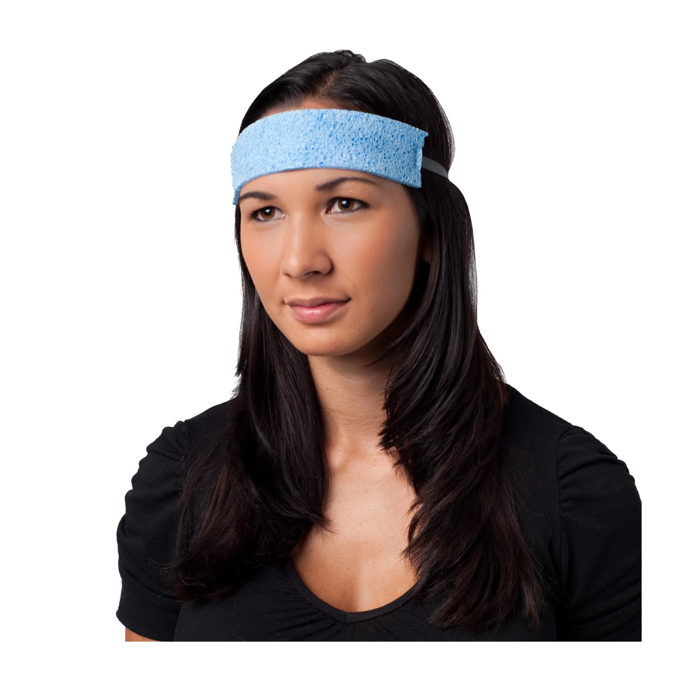 Cellulose Sponge Sweatband, Blue (396-500) - OS_2