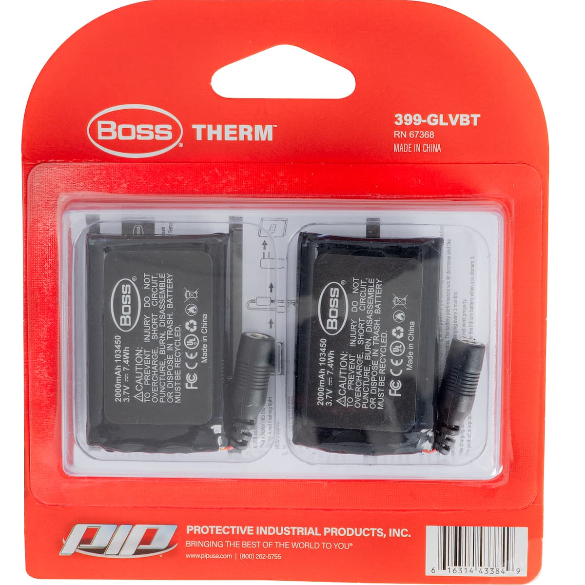 Heated Glove Battery Set, 1 Pair/Set