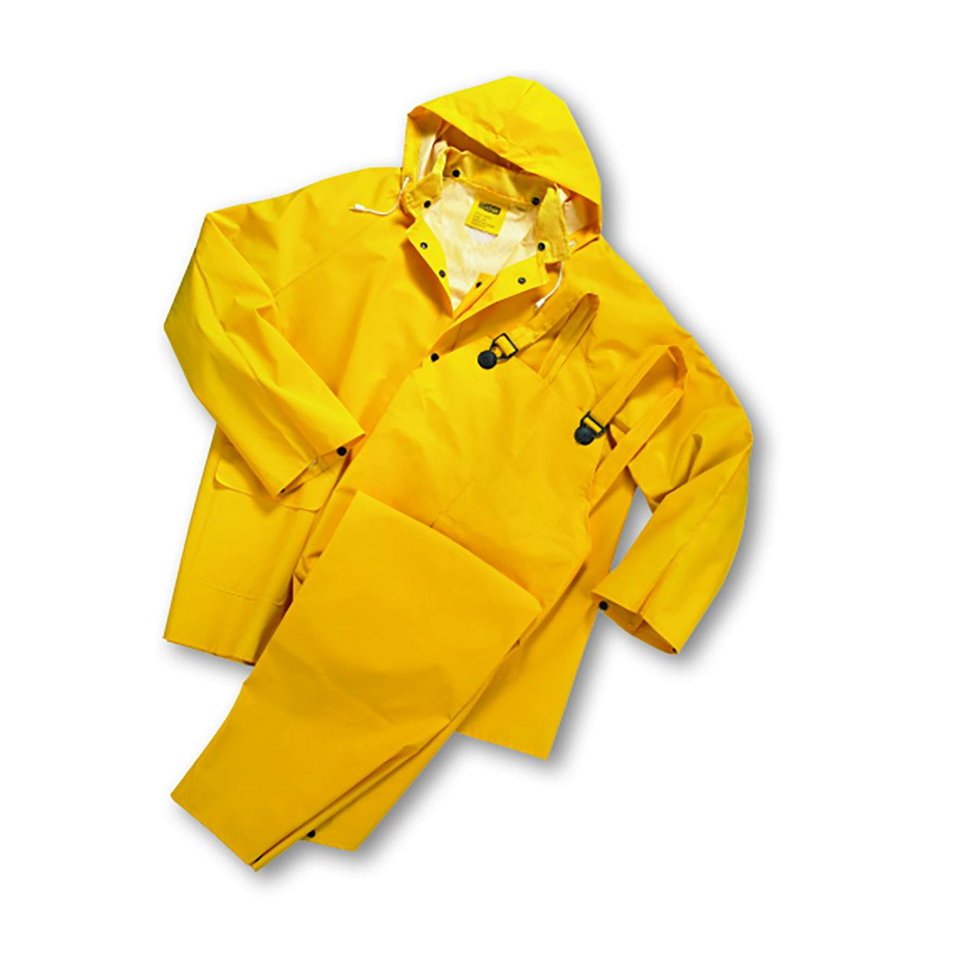 Three-Piece Rainsuit - 0.35mm, Yellow (4035)