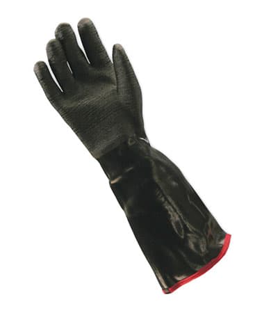 Neoprene Coated Glove with Foam Insulated Liner and Etched Rough Finish - 18in., Black (57-8653R) - L