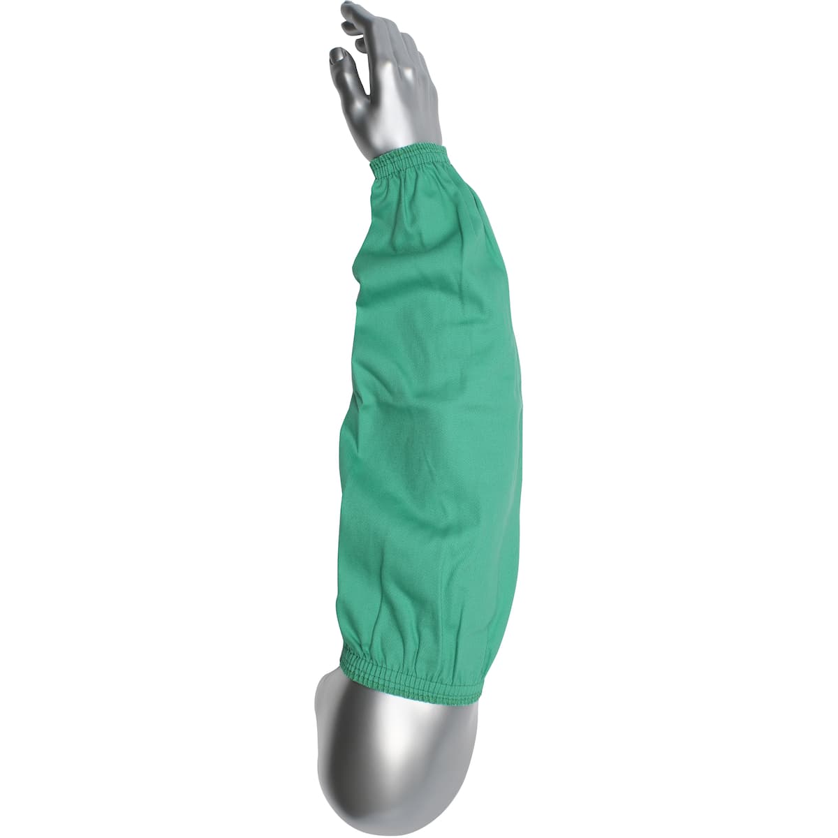 100% FR Cotton Sleeve with Elastic Ends -18in., Green (7041) - 18