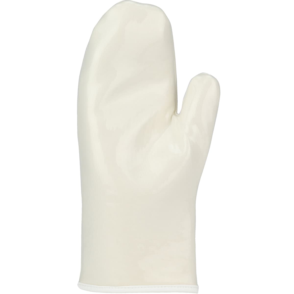 Heat & Cold Resistant Mitt with Silicon Rubber Outer Shell and Nylon Lining - 12in., White (73G) - L_1