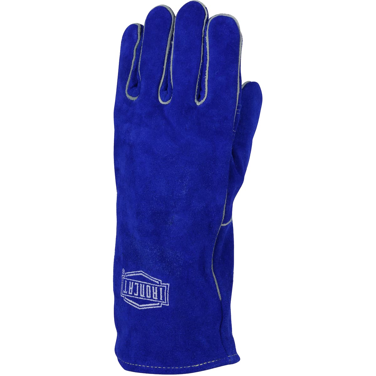 Ironcat Shoulder Split Cowhide Leather Welder's Glove with Cotton Foam Liner and DuPont Kevlar Stitching - Left Hand Only, Blue (9041/LHO) - L_0